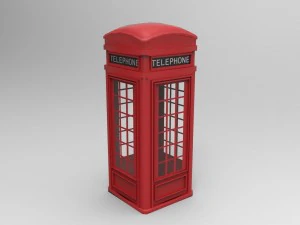 telephonebooth 3D Model