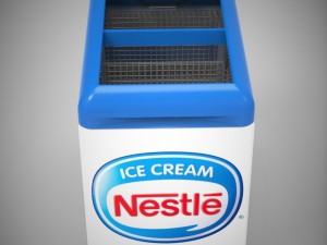ice cream box Modelo 3D