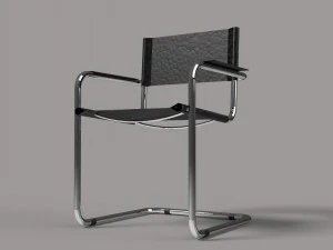 कुर्सी गामा 3D मॉडल