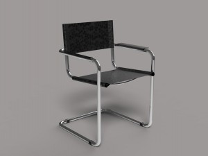 chair gama Modello 3D