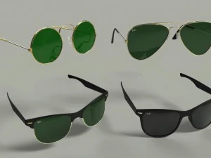 collezione di occhiali da sole Modello 3D