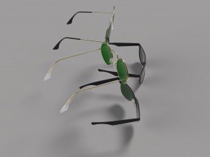 sunglasses collection 3D Модель