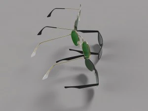 sunglasses collection 3D Model