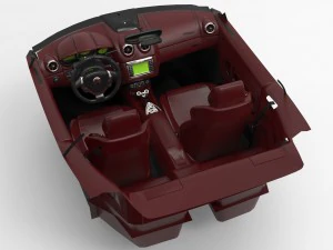 ferrari california interior 3D Model