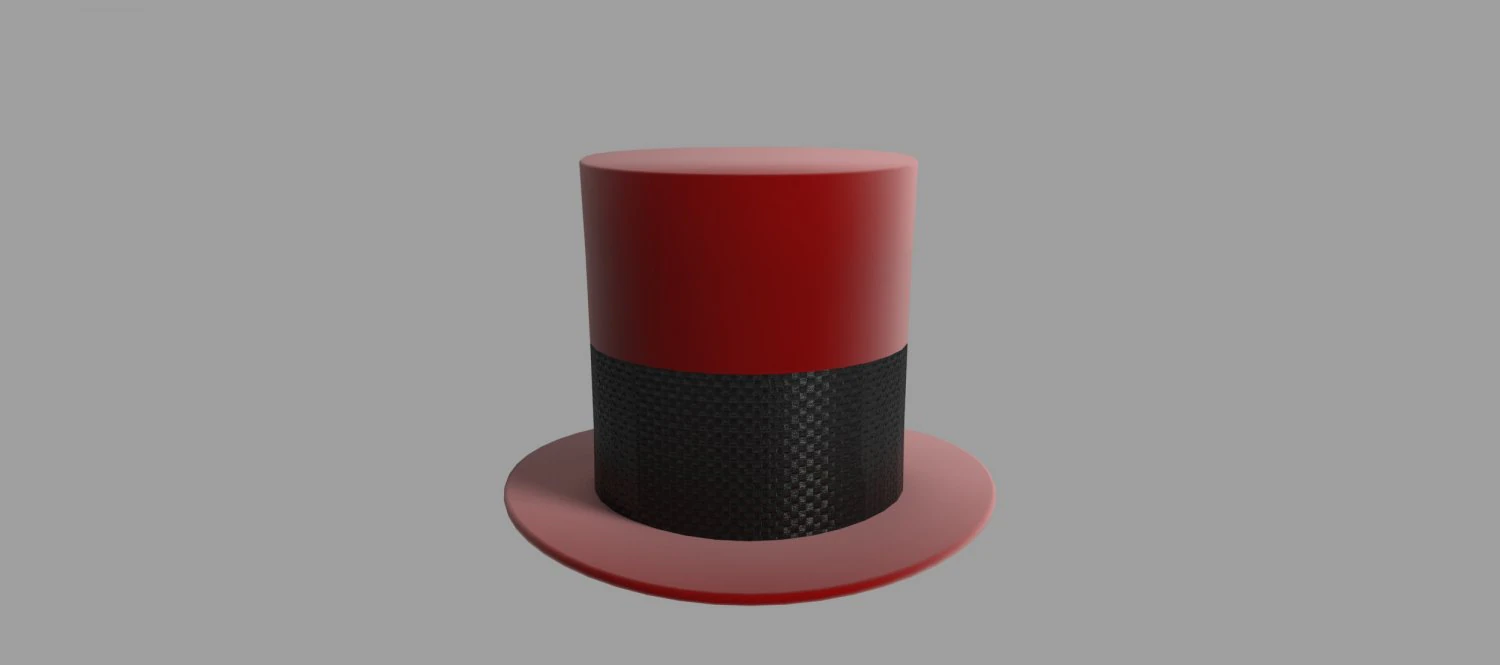 tophat 3D Model .c4d .max .obj .3ds .fbx .stl .blend 