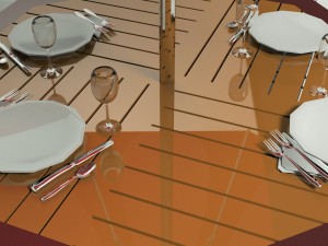 garden set net 3D Model