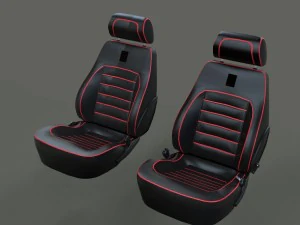 ferrari 512 seats 3D Model