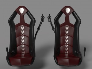 lamborghini seats 3D Model