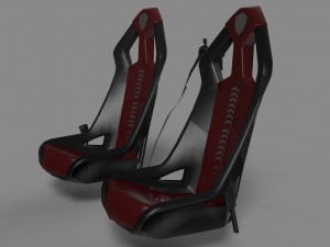 lamborghini seats Model 3D