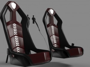 lamborghini seats Model 3D