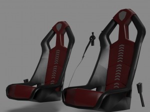 lamborghini seats Model 3D