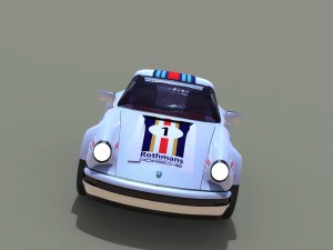 porsche racing 3D Модель