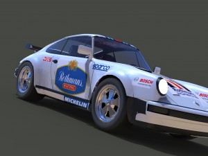 porsche racing 3D Модель