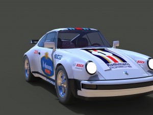 porsche racing 3D Модель