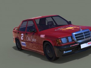 mercedes evo racing Model 3D