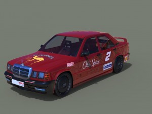mercedes evo racing 3D Model