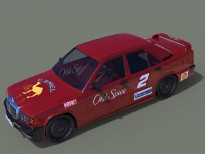 mercedes evo racing 3D Model