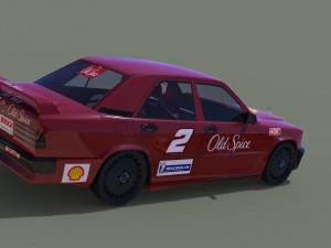 mercedes evo racing 3D Model