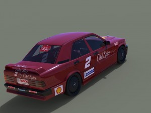 mercedes evo racing 3D Model