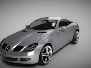 mercedes slk 200 Model 3D