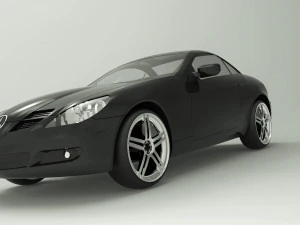 mercedes slk 200 3D Model