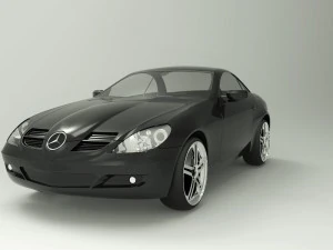 mercedes slk 200 3D Model
