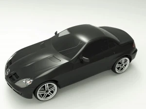 mercedes slk 200 3D Model