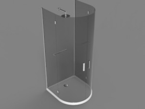 shower 3D मॉडल