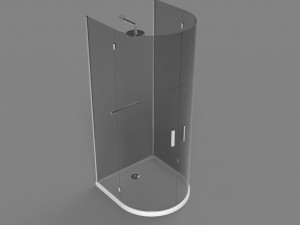 shower 3D 模型
