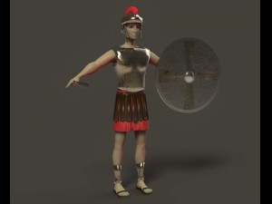 roman soldier 3D Model