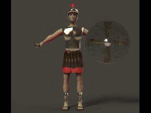 roman soldier 3D Model