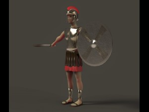roman soldier 3D Model