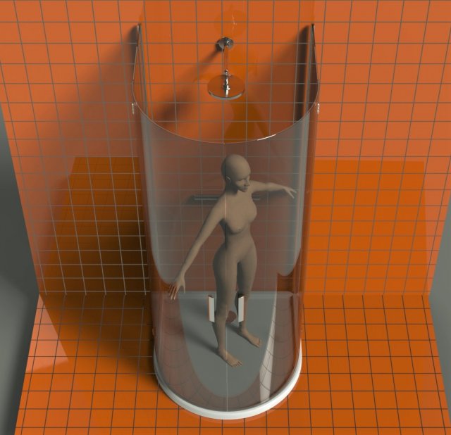 shower 1 Modèle 3D .c4d .max .obj .3ds .fbx .stl .blend 