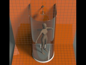 shower 1 3Dモデル