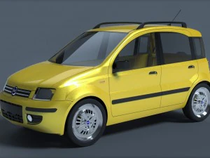fiat panda 3D Model
