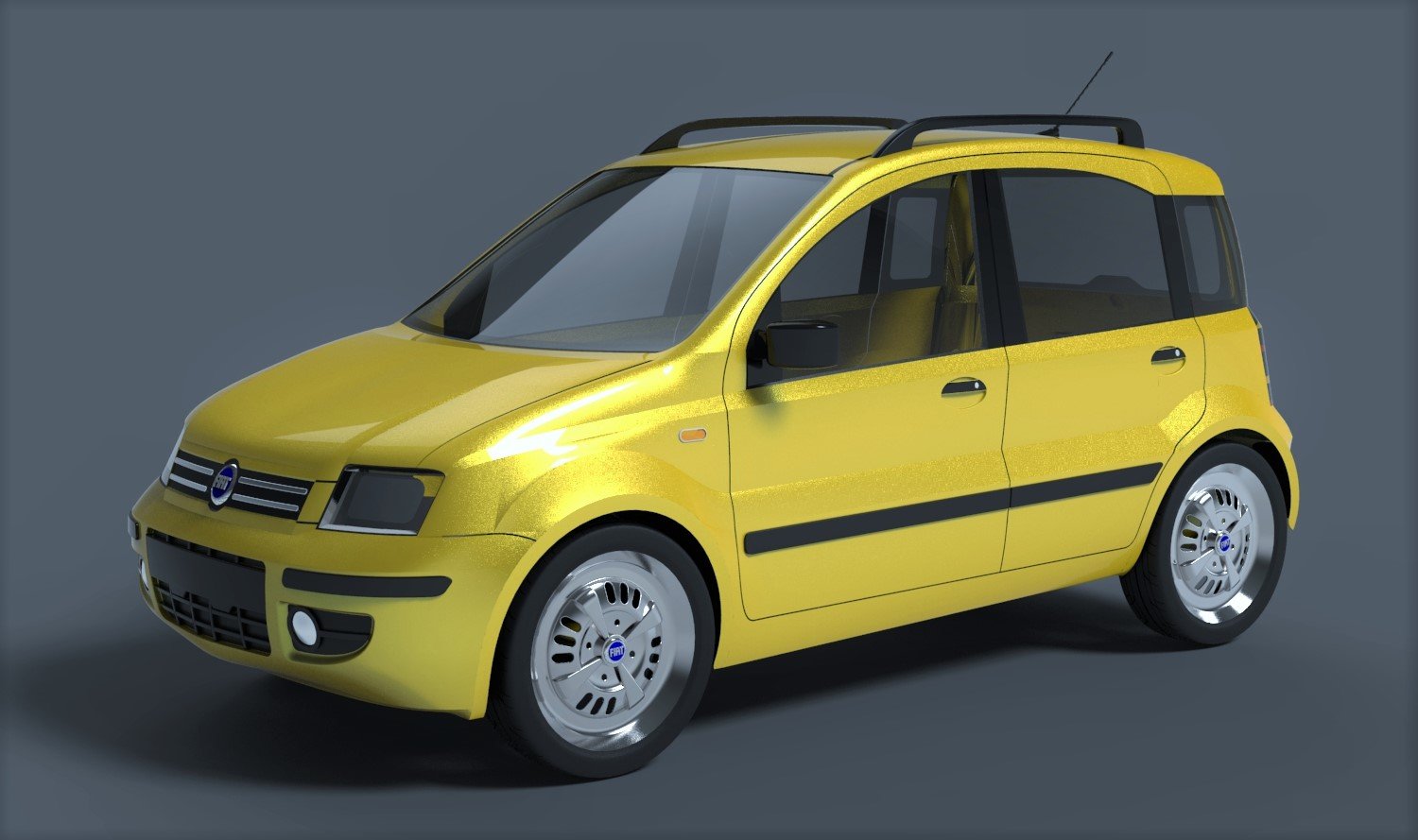 22 Yellow Fiat Panda Images, Stock Photos, 3D objects, & Vectors