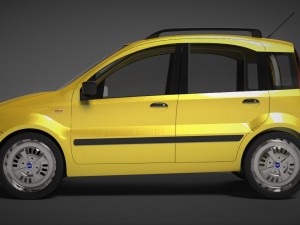 fiat panda 3D-Modell