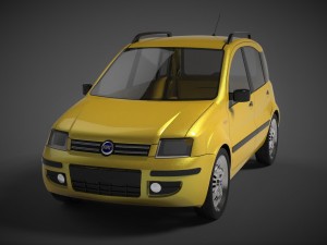 fiat panda 3D-Modell