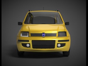 fiat panda 3D-Modell