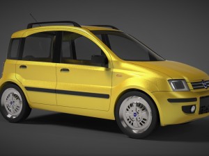 fiat panda 3D-Modell