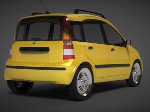 fiat panda 3D-Modell