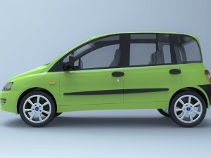 Fiat multipla 1 Modelo 3D