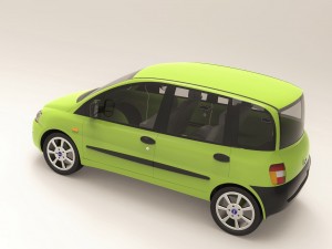 Fiat multipla 1 Modelo 3D
