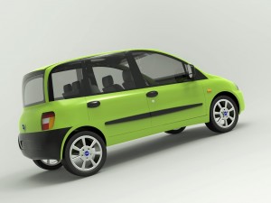 Fiat multipla 1 Modelo 3D