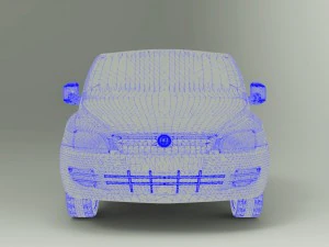 Fiat multipla 1 3D Model