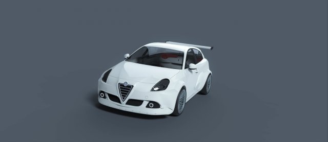 alfa romeo giulietta 2010 sport Modelo 3D .c4d .max .obj .3ds .fbx .stl .blend 