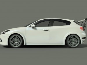alfa romeo giulietta 2010 sport Modelo 3D