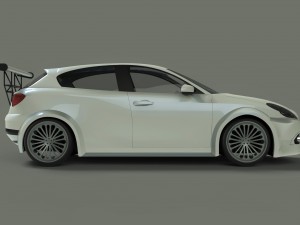 alfa romeo giulietta 2010 sport Modelo 3D
