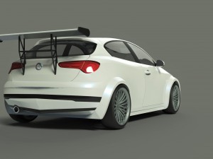 alfa romeo giulietta 2010 sport Modelo 3D