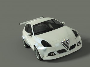 alfa romeo giulietta 2010 sport Modelo 3D